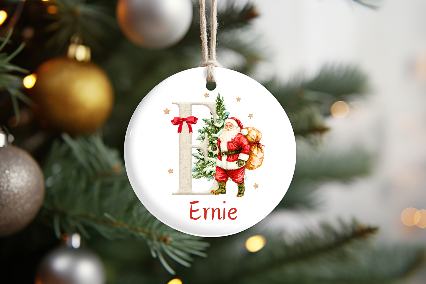 Personalised Santa - Decoration