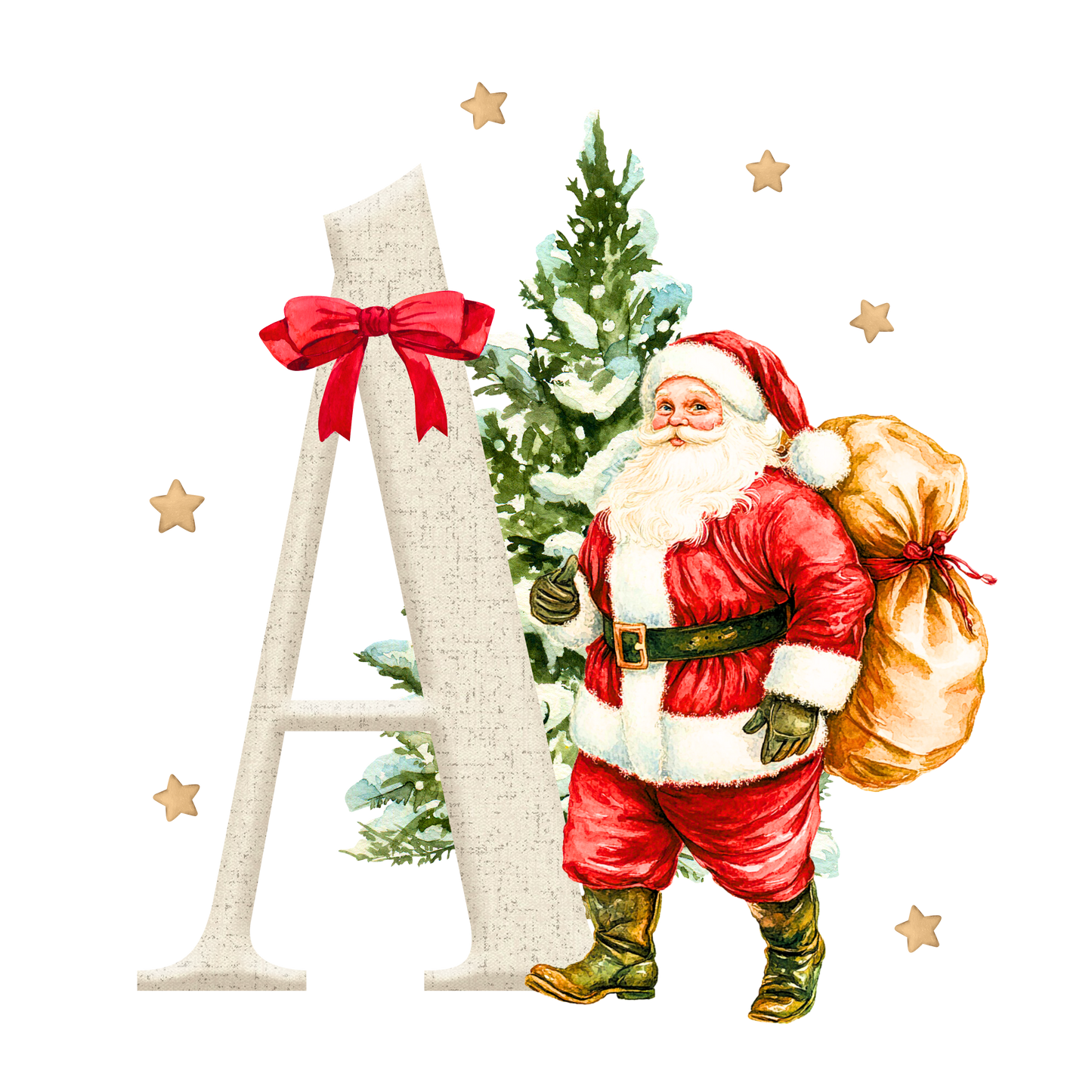 Personalised Santa - Decoration