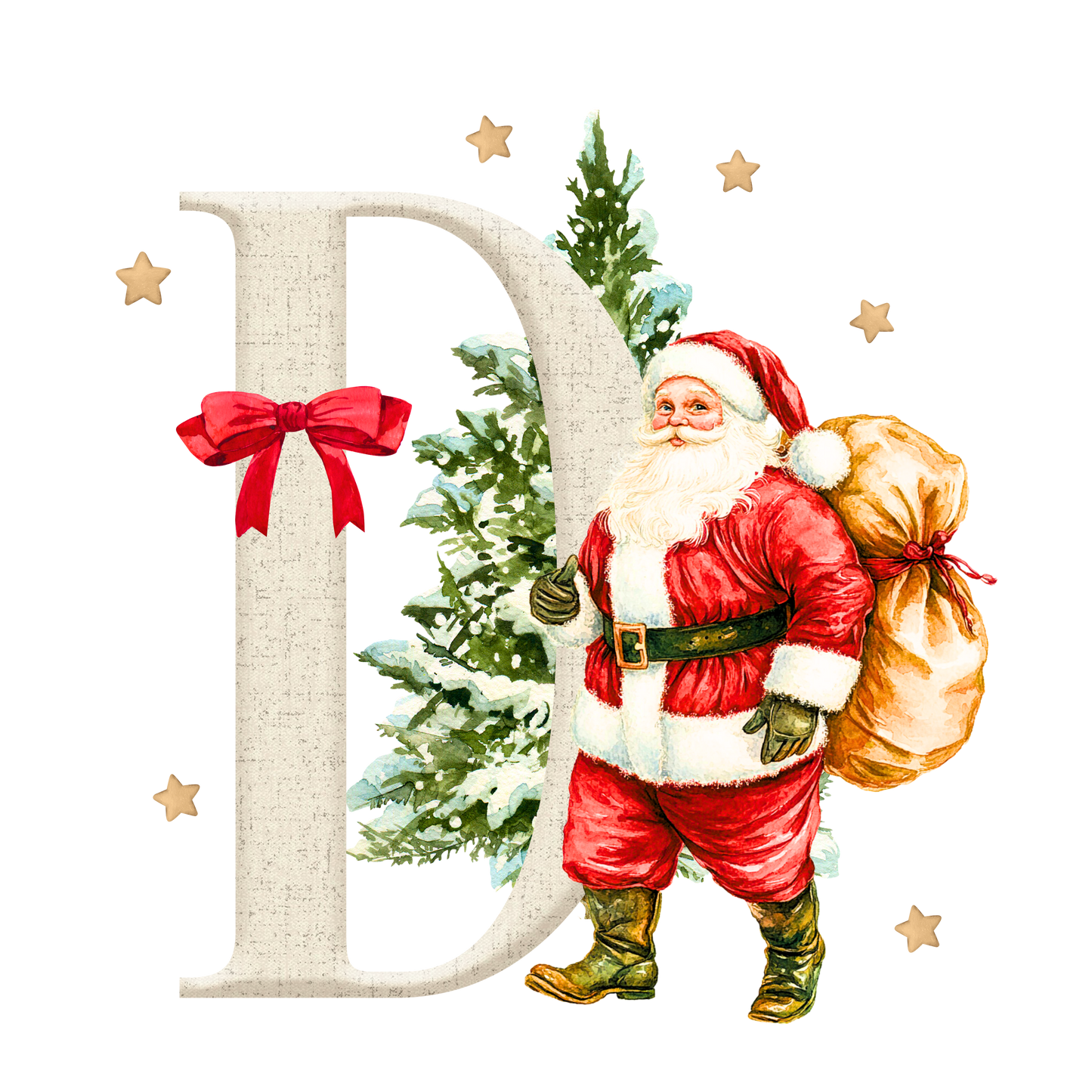 Personalised Santa - Decoration