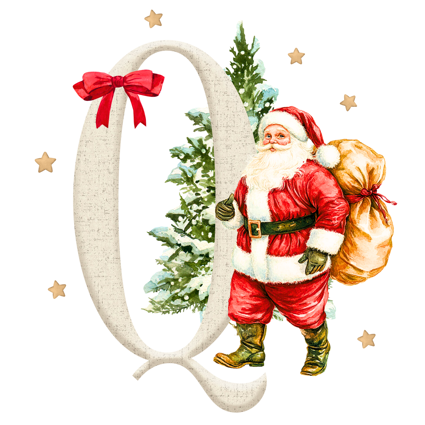 Personalised Santa - Decoration