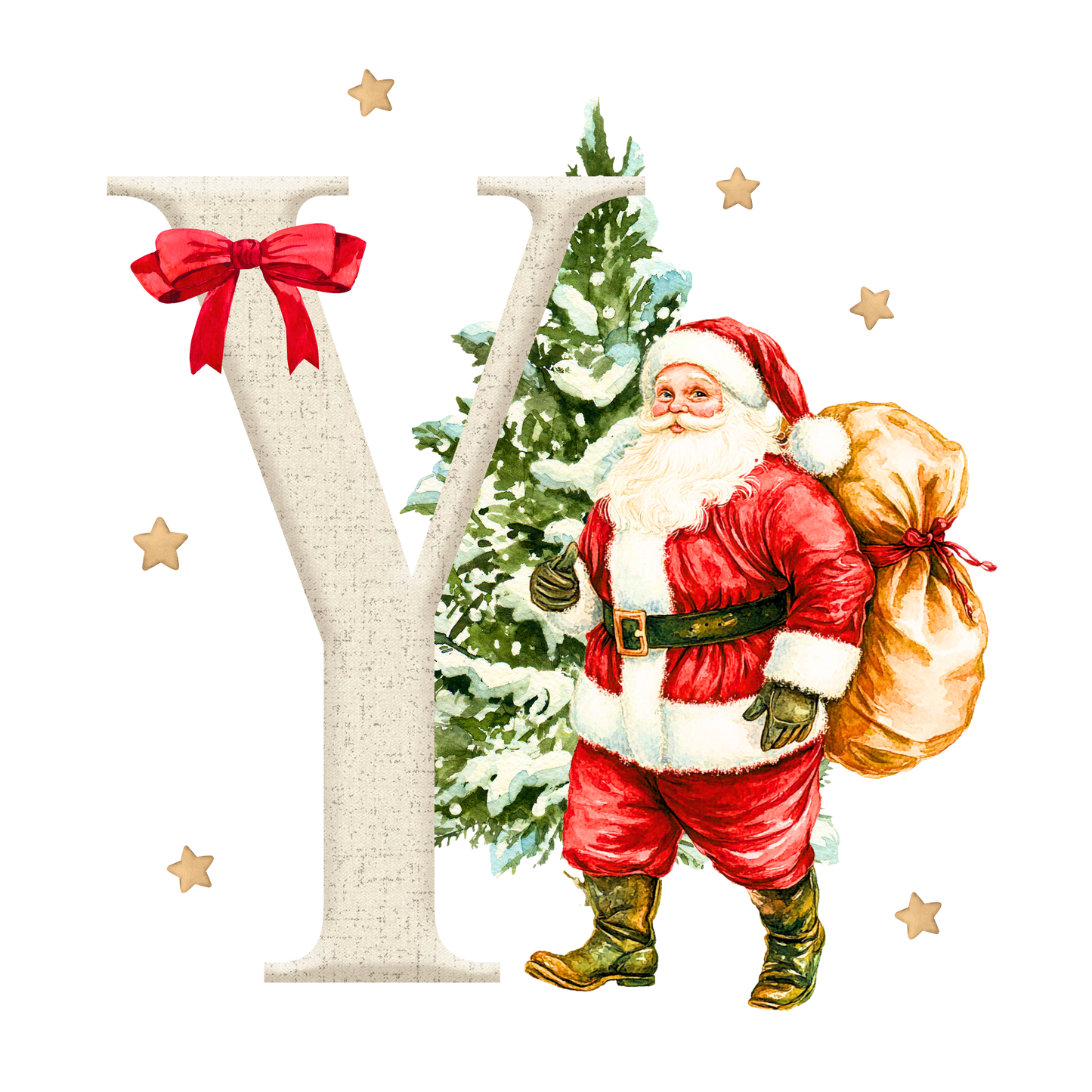 Personalised Santa - Decoration